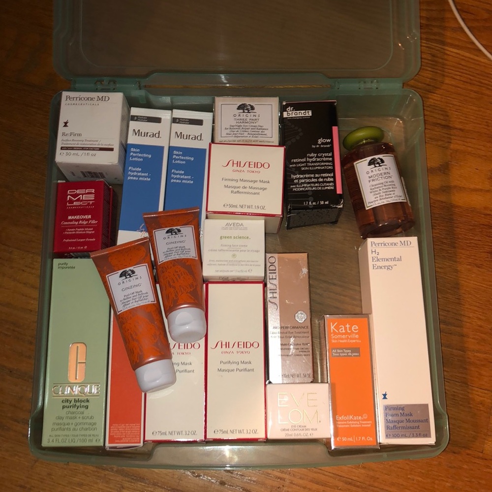 All high end and unopened skin care products!